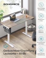 Seisulaud 140x60x120cm(72-120) Reguleeritava kõrgusega lauad