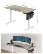 Seisulaud 140x60x120cm(72-120) Reguleeritava kõrgusega lauad