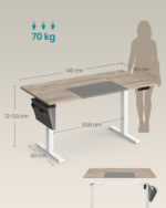 Püsiv laud Sisustus Homewell 11