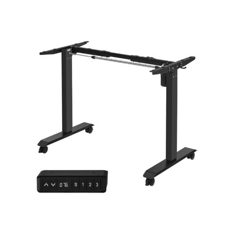 Seisulaud (86-130)x60x(71.5-117)cm must,must Reguleeritava kõrgusega lauad