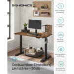 Seisulaud 120x60x73.5-119cm antiikne Reguleeritava kõrguusega lauad