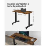 Seisulaud 120x60x73.5-119cm antiikne Reguleeritava kõrguusega lauad