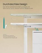Seisulaud 140x60x(72-120)cm Reguleeritava kõrgusega lauad