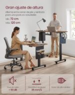 Seisulaud 120x60x72-120cm Reguleeritava kõrgusega lauad