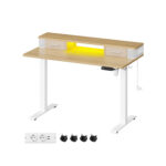 Seisulaud 120x60x(83.5-131.5cm) Reguleeritava kõrgusega lauad