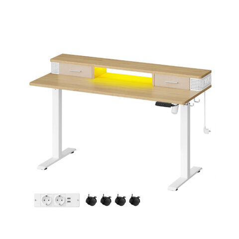Seisulaud 140x60x(83.5-131.5cm) Reguleeritava kõrgusega lauad