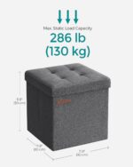 Tumba hoiupaigaga 30x30x30cm hall Tumbad, kanapeed ja kott-toolid