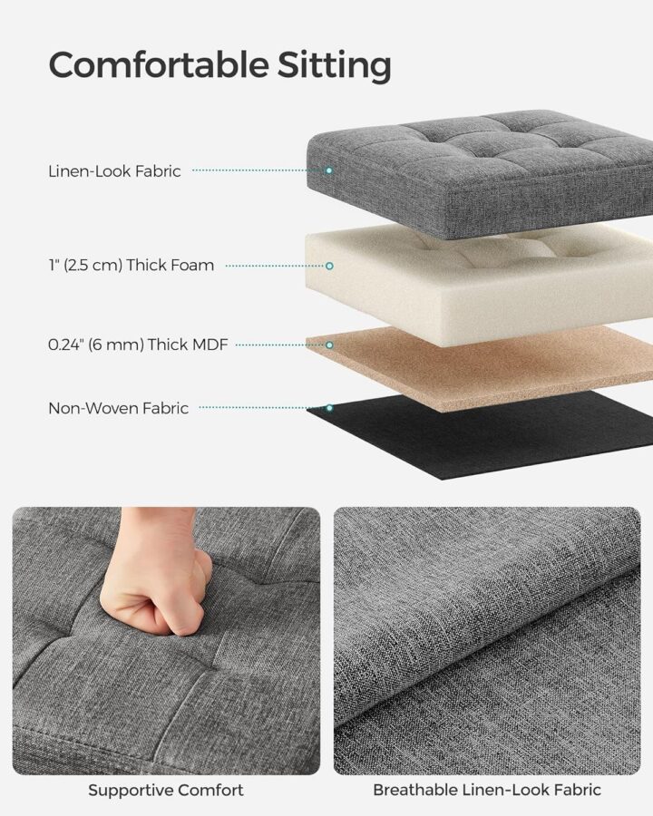 Tumba hoiupaigaga 30x30x30cm hall Tumbad, kanapeed ja kott-toolid