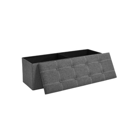 Hoiukastiga tumba 110x38x38cm helehall Kummutid
