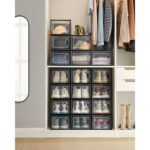 Plastikust kingakarbid 35.0 x 25.2 x 19.0cm must Karbid, kastid ja kirstud