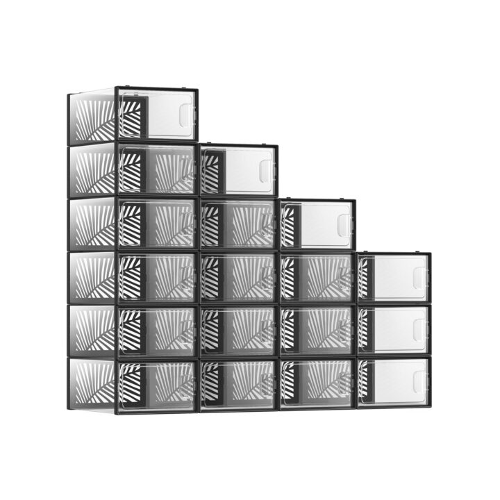 Plastikust kingakarp 23×33.5x14cm must Karbid, kastid ja kirstud
