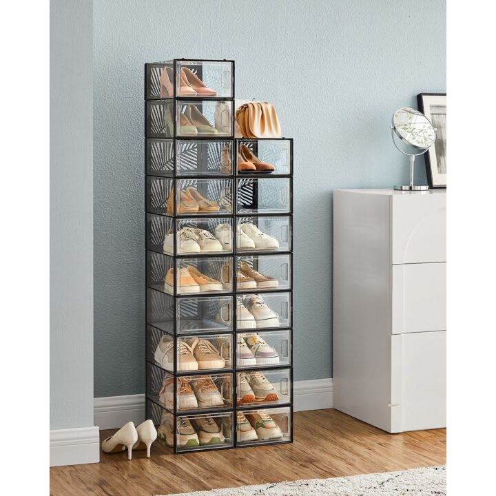 Plastikust kingakarp 23×33.5x14cm must Karbid, kastid ja kirstud