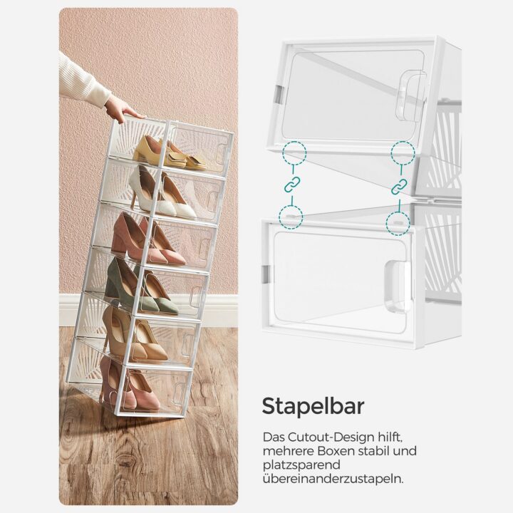 Plastikust kingakarp 23×33.5x14cm valge Karbid, kastid ja kirstud