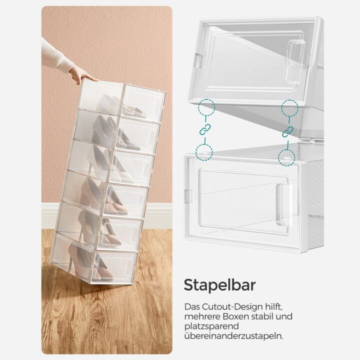 Plastikust kingakarp 33.3x23x14cm valge Karbid, kastid ja kirstud