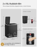 Prügikast Sisustus Homewell 12