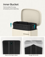 Prügikast Köök Homewell 13