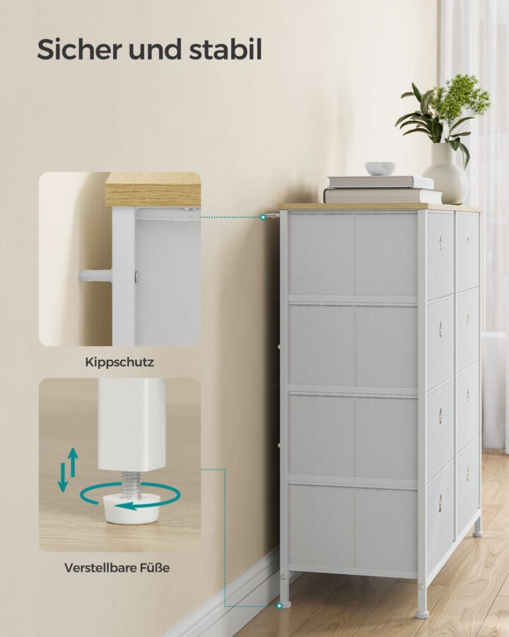 Riidekapp 80x30x81.5cm Kummutid