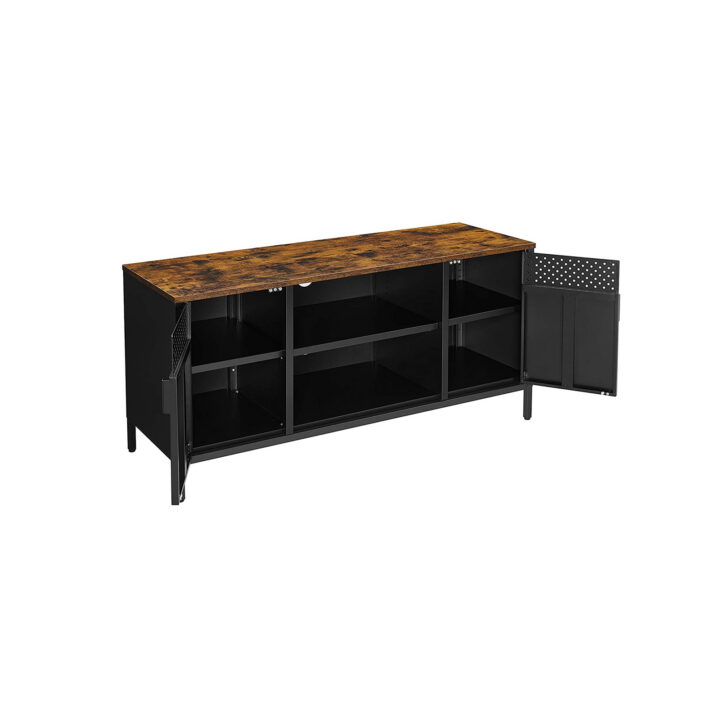 TV alus 120x40x55cm must, retrovärv TV-alused