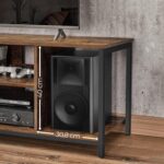 TV alus riiulitega 120x40x50cm TV-alused