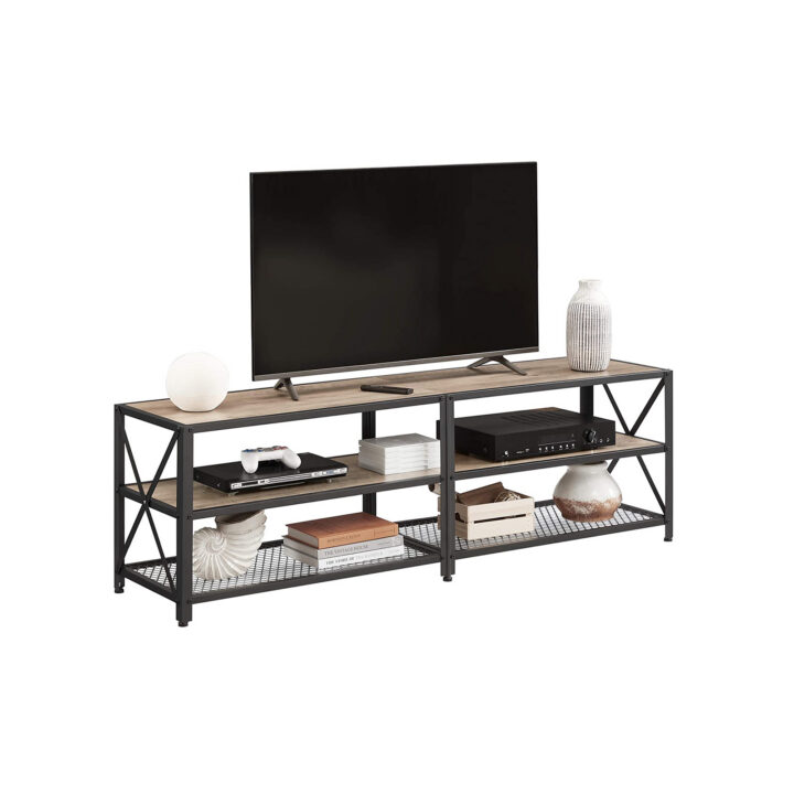TV alus 160x39x52cm must, hele elevandiluu TV-alused