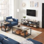 TV alus 160x39x52cm must, hele elevandiluu TV-alused