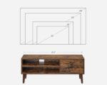 TV-alus 120x40x49cm TV-alused
