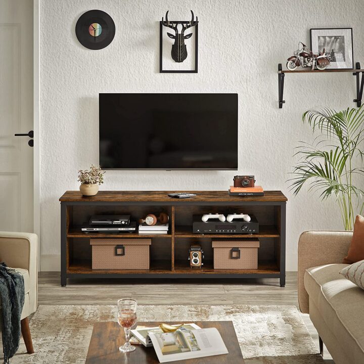 TV alus 147x40x60cm must, retro värv TV-alused