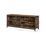 TV alus 147x40x60cm must, retro värv TV-alused