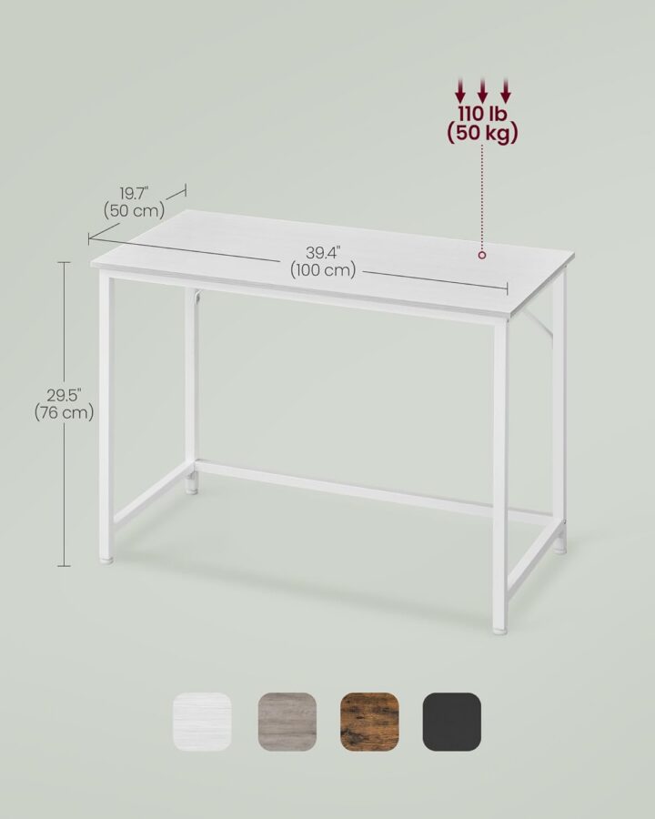 Arvutilaud 101x50x75.5cm Reguleeritava kõrgusega lauad