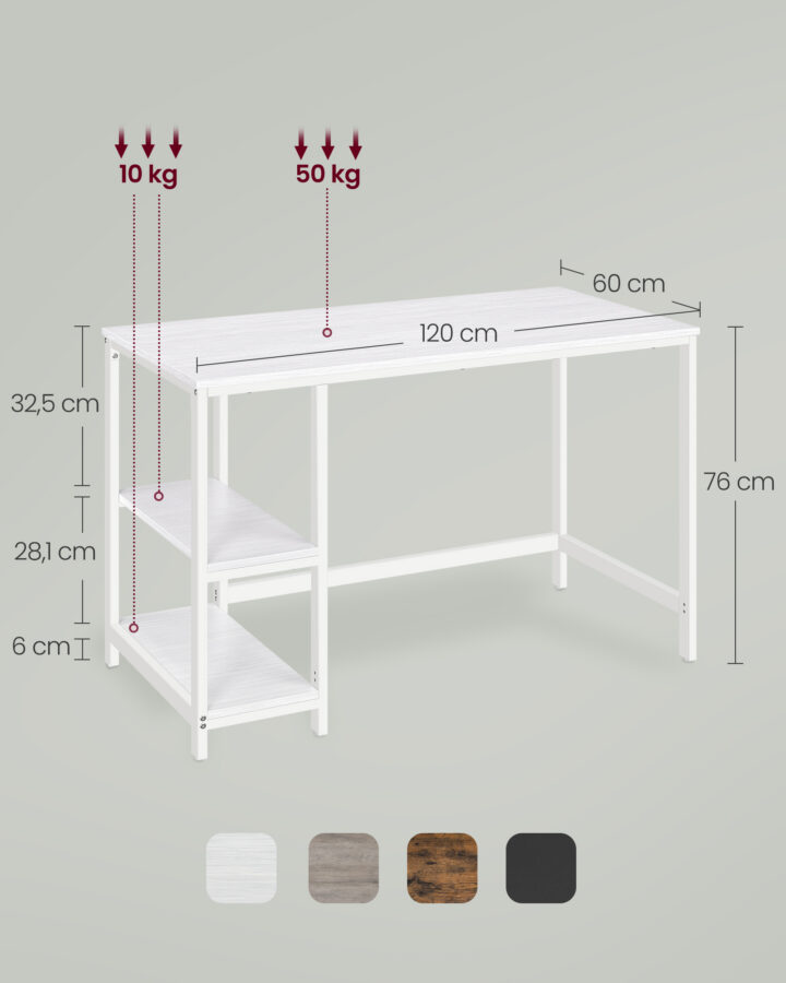 Arvutilaud 120x60x75cm Arvutilauad