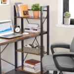 Arvutilaud 120×119.3x60cm antiik, must Arvutilauad