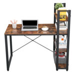 Arvutilaud 120×119.3x60cm antiik, must Arvutilauad