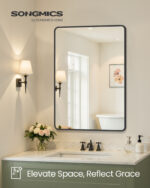 Seinale kinnitatud peegel Esik ja Garderoob Homewell 8