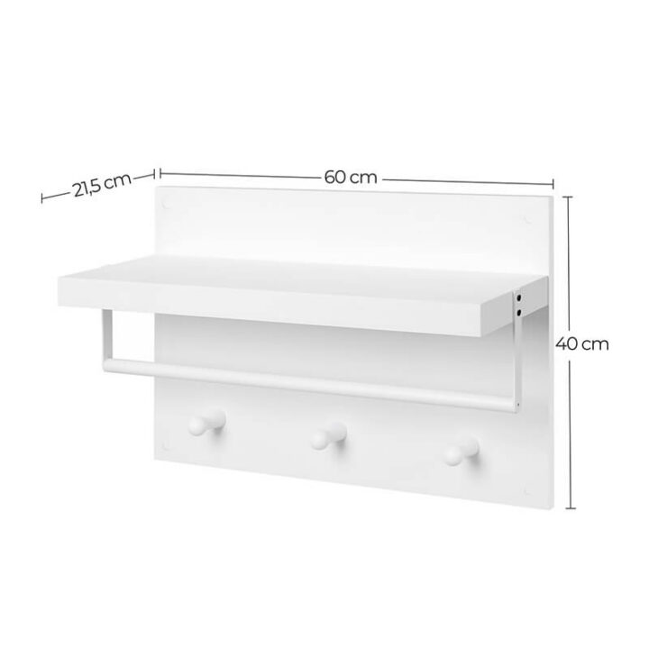 Seinariiul 60x40x21.5cm Riiulid