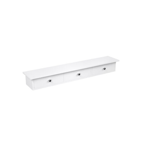 Seinariiul 80x15x10cm valge Seinariiulid