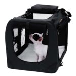 Transportkorv 50.0×35.0x35.0cm must Kasside transportkorvid ja puurid