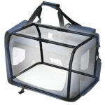 Koerakuut 50.0×35.0x35.0cm sinine, must Kasside transportkorvid ja puurid