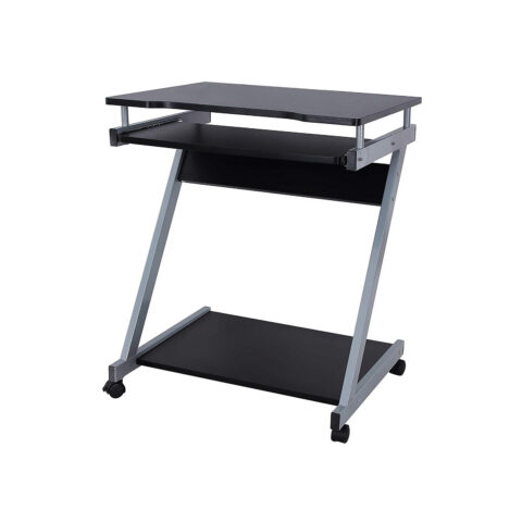 Arvutilaud 60x48x71.5cm, must, hall Arvutilauad
