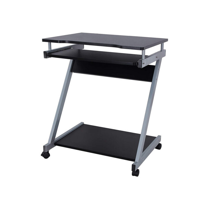 Arvutilaud 60x48x71.5cm, must, hall Arvutilauad