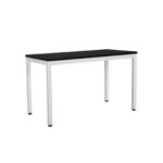 Arvutilaud 120x60x76cm must, valge Arvutilauad