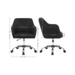 Kontoritool 60.8x58x86/96cm must Kontoritoolid