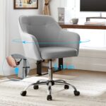 Kontoritool 60.8x58x86/96cm hall Kontoritoolid