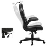 Kontoritool 64x75x(110-120)cm must, hall Kontoritoolid