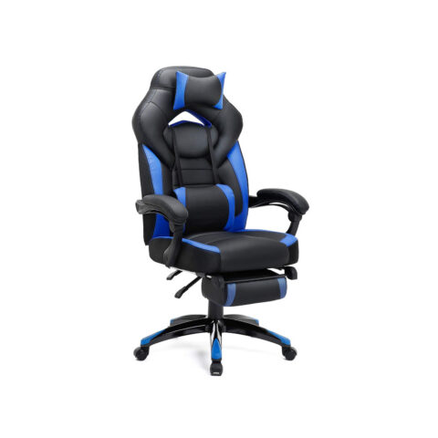 Kontoritool 72.4×69.7x(121-133)cm must,sinine Kontoritoolid