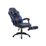 Kontoritool 72.4×69.7x(121-133)cm must,sinine Kontoritoolid