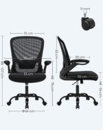 Kontoritool 60x64x(103-110)cm must Ergonoomilised toolid