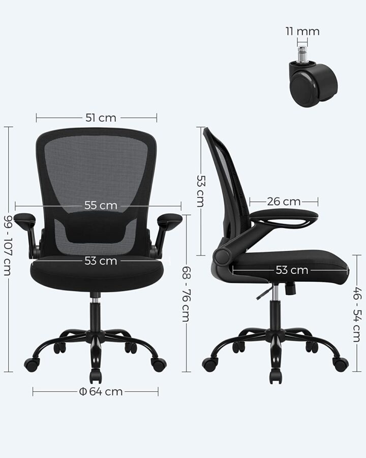 Kontoritool 60x64x(103-110)cm must Ergonoomilised toolid