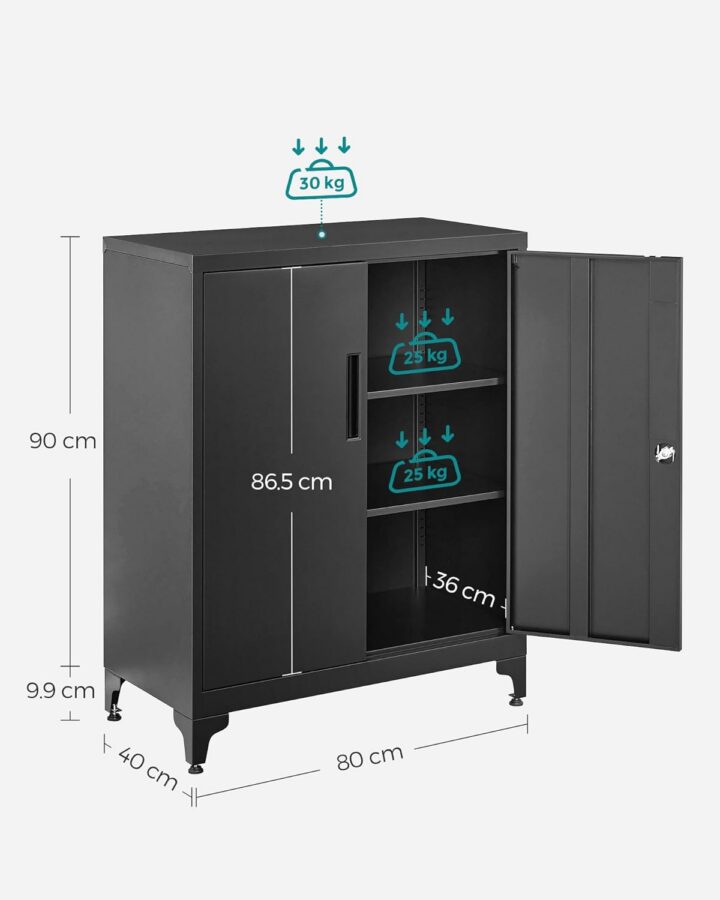 Metallist hoiukapp 80x40x90cm Tööriistakapid