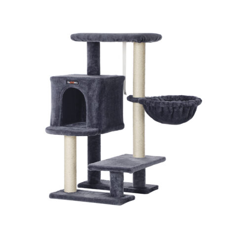Kassipuu 50x35x115cm hall Kasside kraapimis- ja ronimispuud