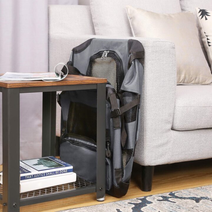 Transportkorv 70.0×52.0x52.0cm hall, must Kasside transportkorvid ja puurid